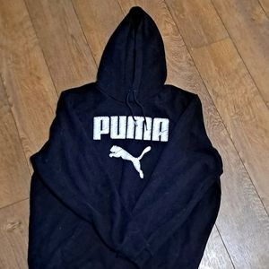 Black & White Puma Hoodie